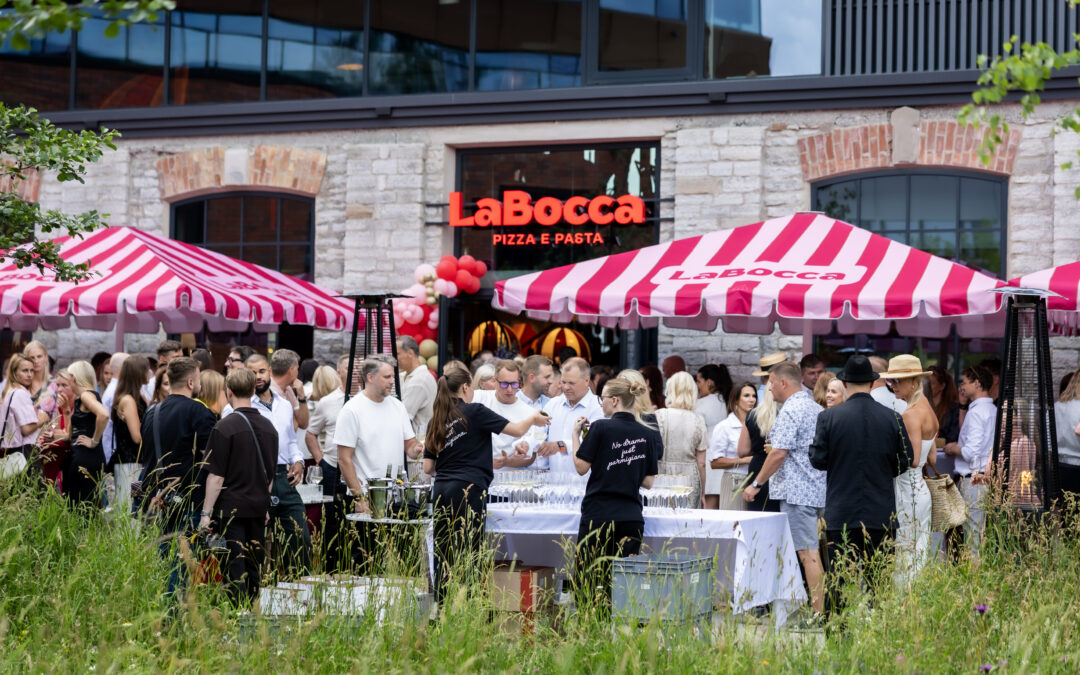 LaBocca avas Telliskivis Itaalia melu ja seltskonnastaaridega uue restorani